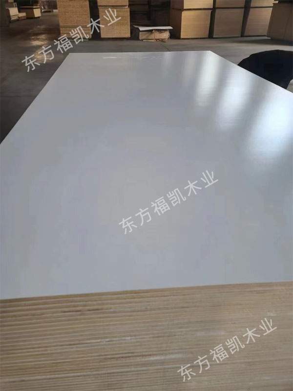 全樺木膠合板UV白漆-1